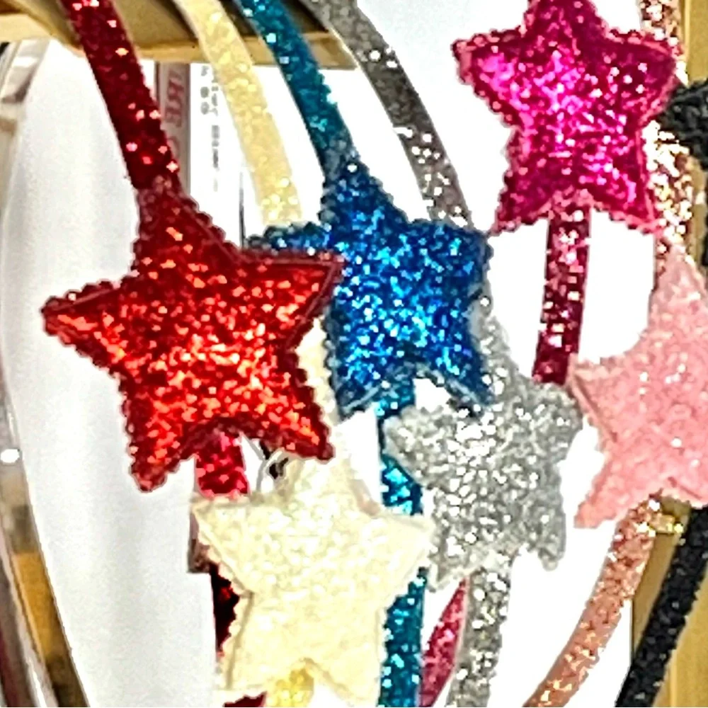 Sparkling Blue Star Hairband